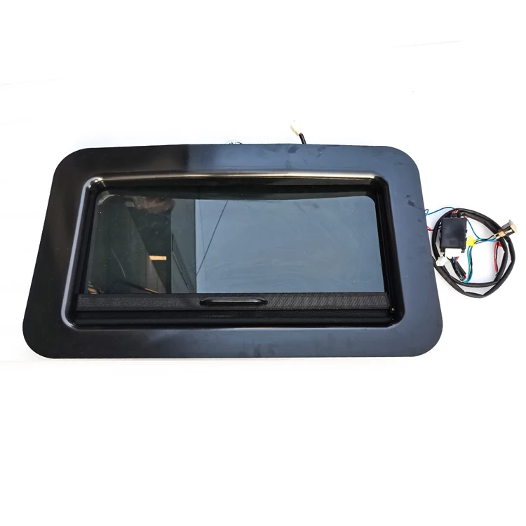 Factory Wholesale SC300 Auto Parts Sunroof Size 860*495mm Aftermarket Electric Universal Sunroof Car Skylight Glass Car Windows