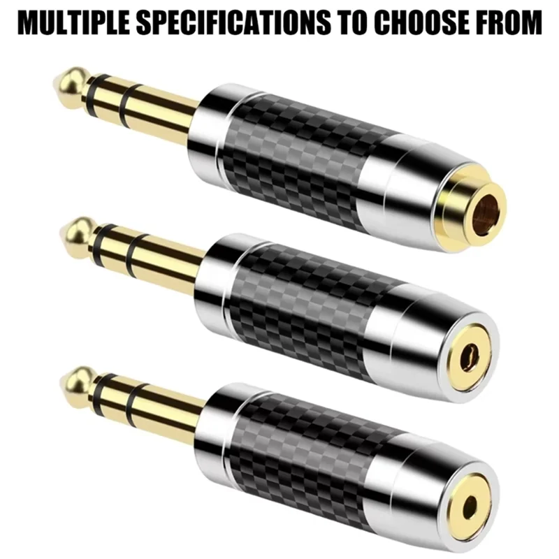 【A10R】6,35 mm tot 4,4 mm oortelefoonadapter vergulde geluidsconnectoren voor audioapparatuur, gitaren, mengbureaus, piano's, enz.