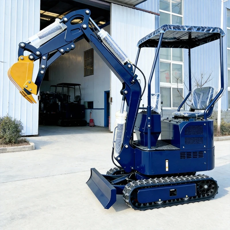 

Мини-экскаватор 0,8 тонны с двигателем YANMAR, стандарт EPA/Euro 5, для строительных и сельскохозяйственных работ, дизельный, с комплектом инструментов.