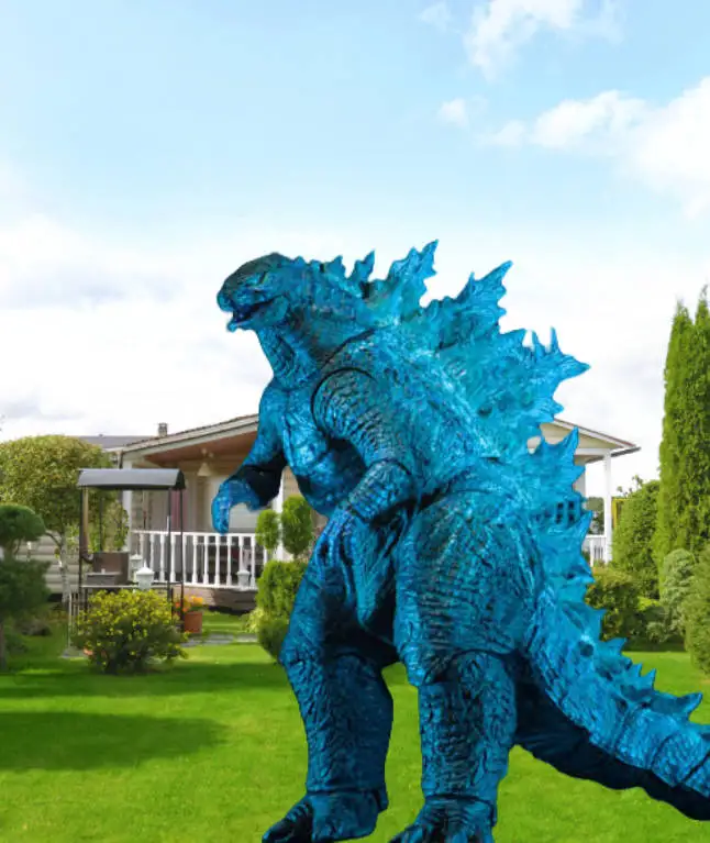 

NECA Godzilla Movie Nuclear Energy Spray Energy Version SHM Monster Коллекционная фигурка игрушечная модель
