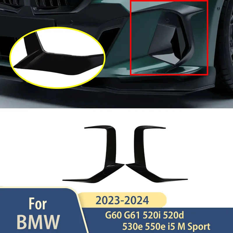 

M Sport 2023 To 2024 For Bmw G60 G61 520i 520d 530e 550e i5 Front Fog Lamp Grille Accessories Exterior Trim Air Vent Bodykits