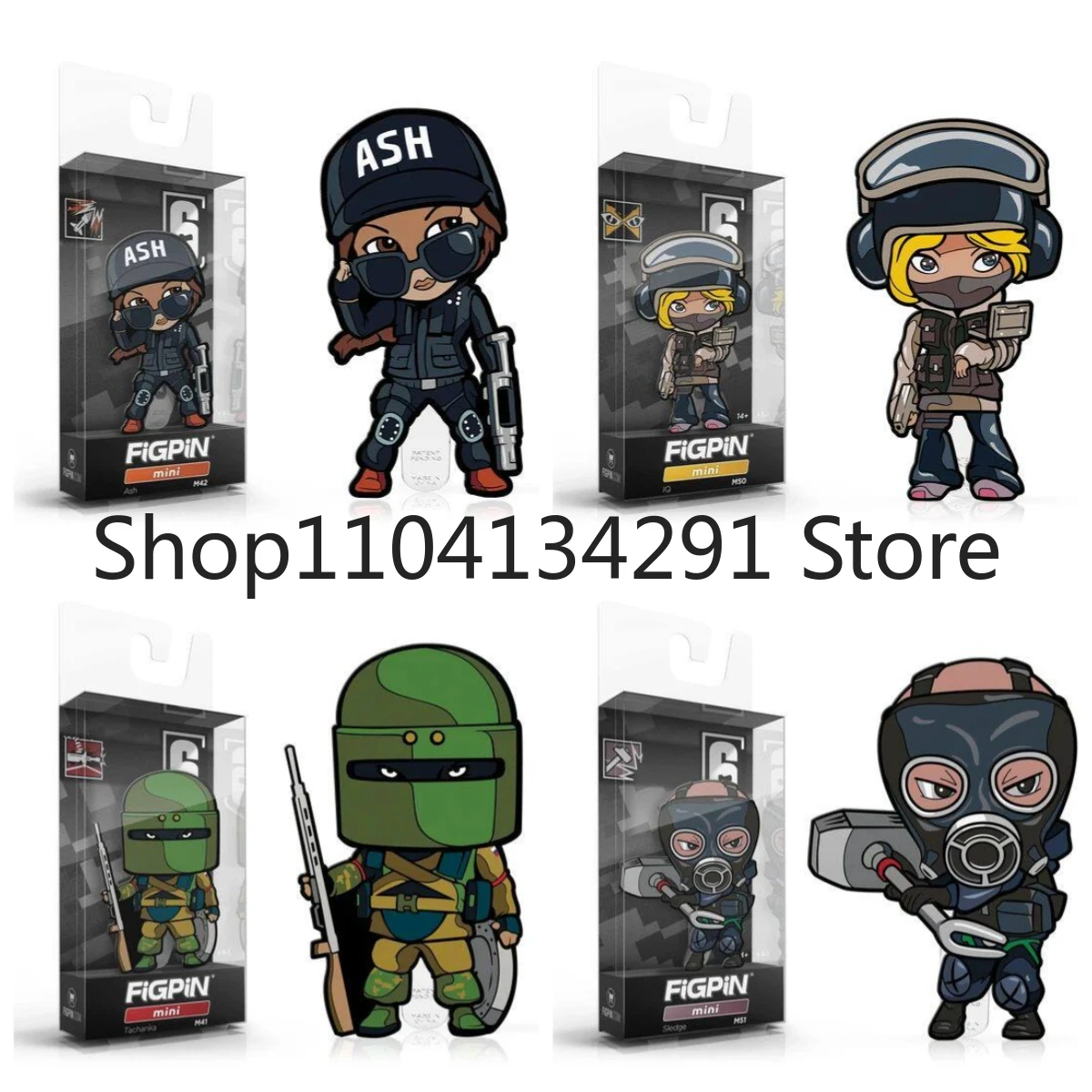 

Official Game Merchandise Rainbow Six Siege Operator Mini 3D Pin-Back Figurine