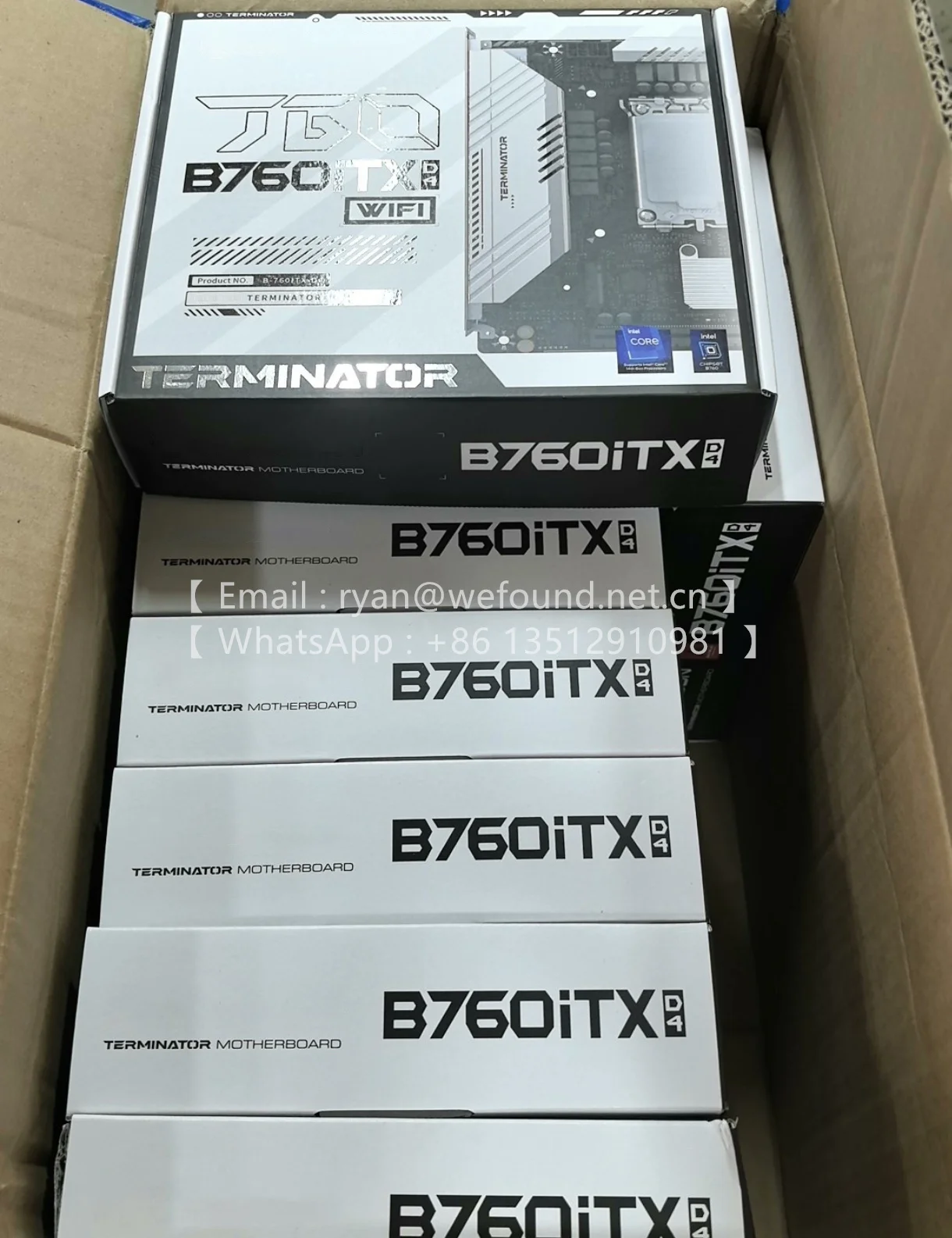 MOTHERBOARD ,Terminator B760ITX D4 WIFI