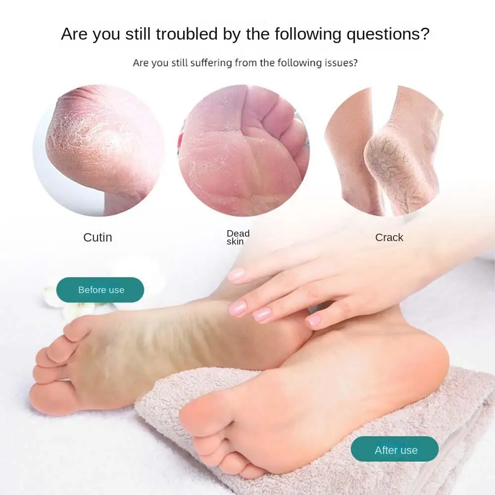 Szklany pilnik do paznokci Zestaw buforów do usuwania zrogowaceń Pięta Usuwanie martwego naskórka Pielęgnacja stóp Profesjonalne narzędzie do makijażu Manicure Pedicure