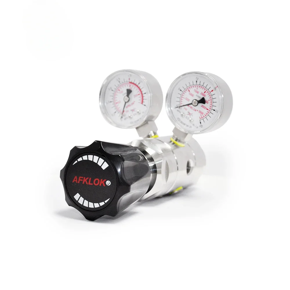 

CGA320 CGA580 CGA330 CGA350 Two Stage Co2 Helium Gas Regulator Pressure Regulator with Gauge