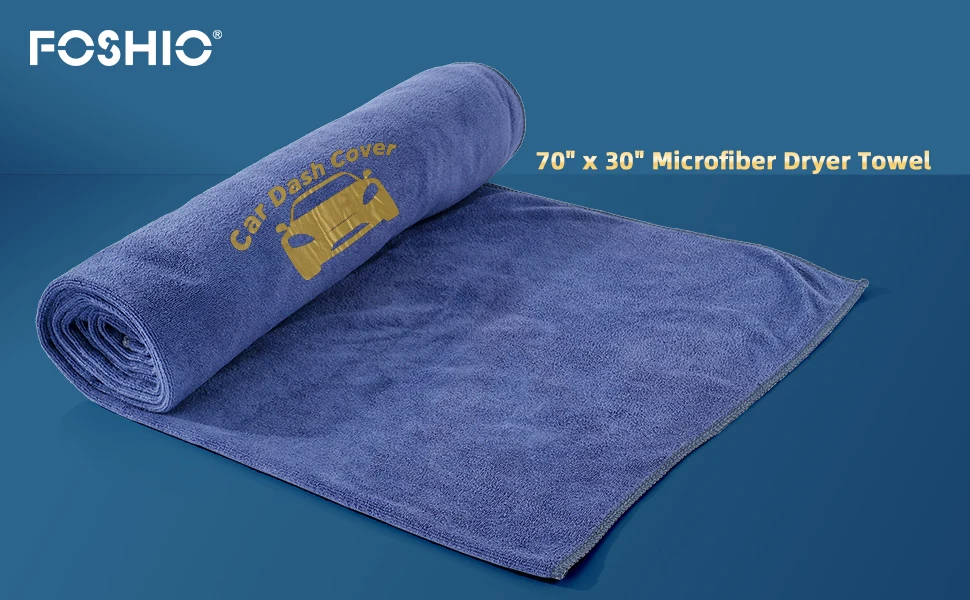 FOSHIO Windschutzscheiben-Reinigung, Auto-Armaturenbrett-Abdeckung, Tuch, Mikrofaser-Handtuch, Wasseraufnahme, Seil, Vinyl-Schutzfolie, Installationswerkzeug – Detail 10