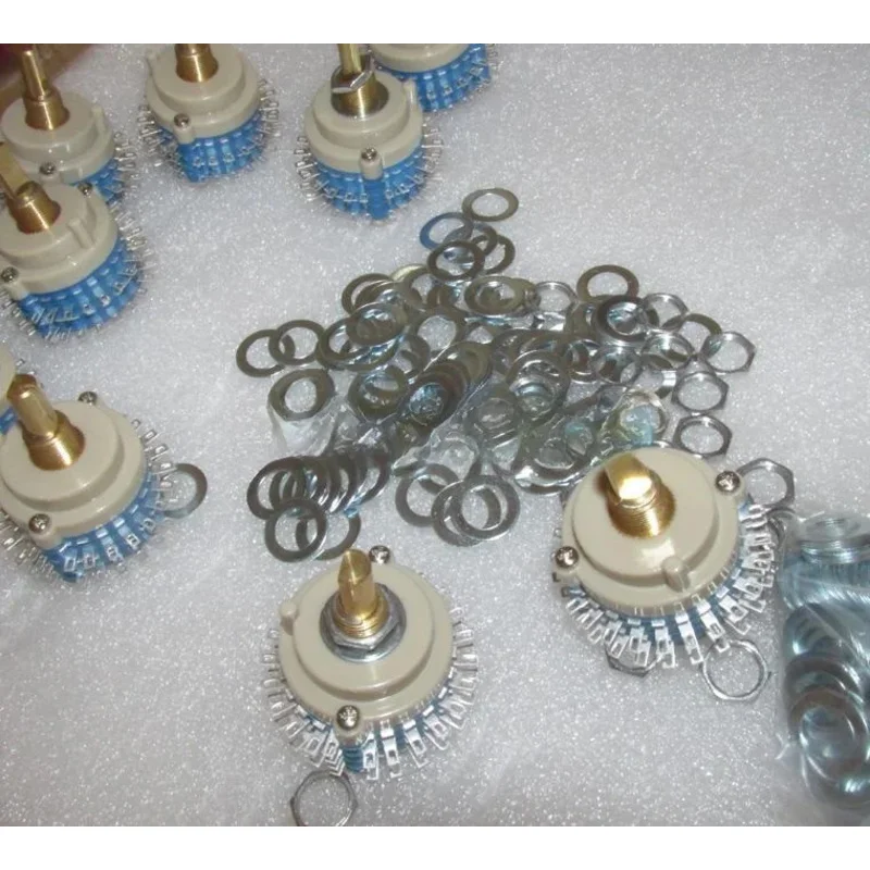 

High-precision 2*24 files 10k/20K/50K/100K/250K/500K stepping two-channel volume potentiometer
