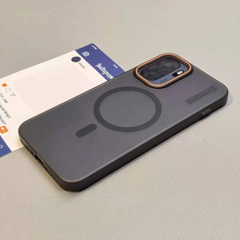 For OnePlus Ace 6T 6 Turbo 6 Case Luxury Frosted Clear PC Magnetic Wireless Charging Cover For OnePlus 15 15T 15R CE4 CE3 Shell