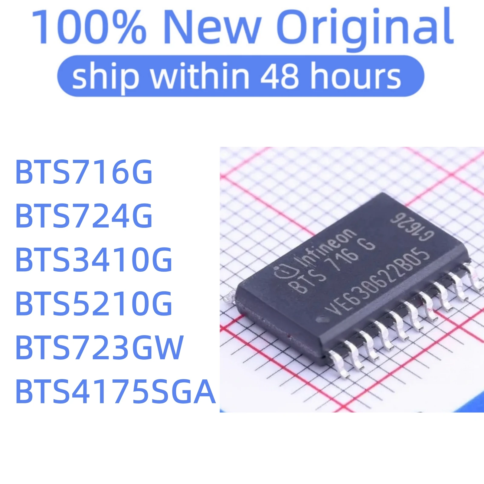 BTS716G BTS724G BTS3410G BTS5210G BTS723GW BTS4175SGA 100% New Original