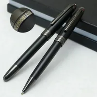 Limited Edition Msk-163 Ultra Matte Black MB Rollerball Unique Design Gel Ballpoint Fountain Pens Office School Serial Number