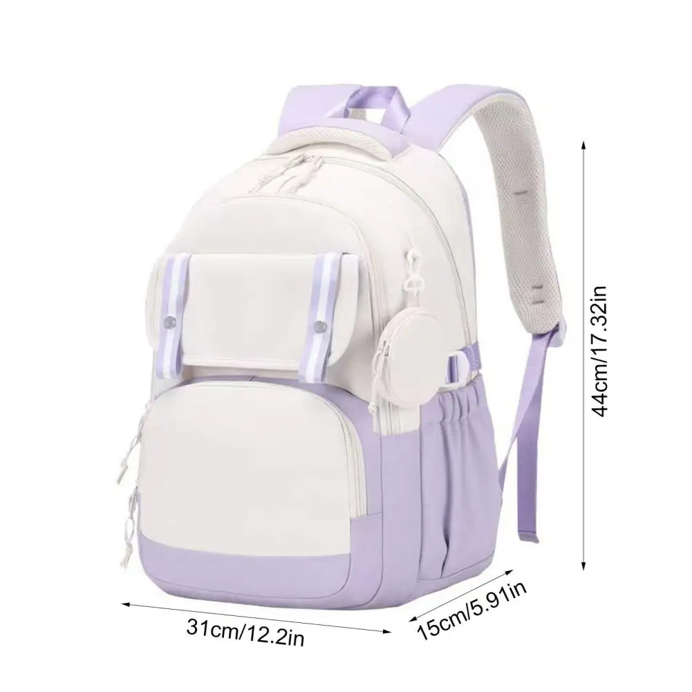 Unisex Student Backpack, High School Backpack,Cloth Laptop Backpack, Stylish College Bookbag for School Travel