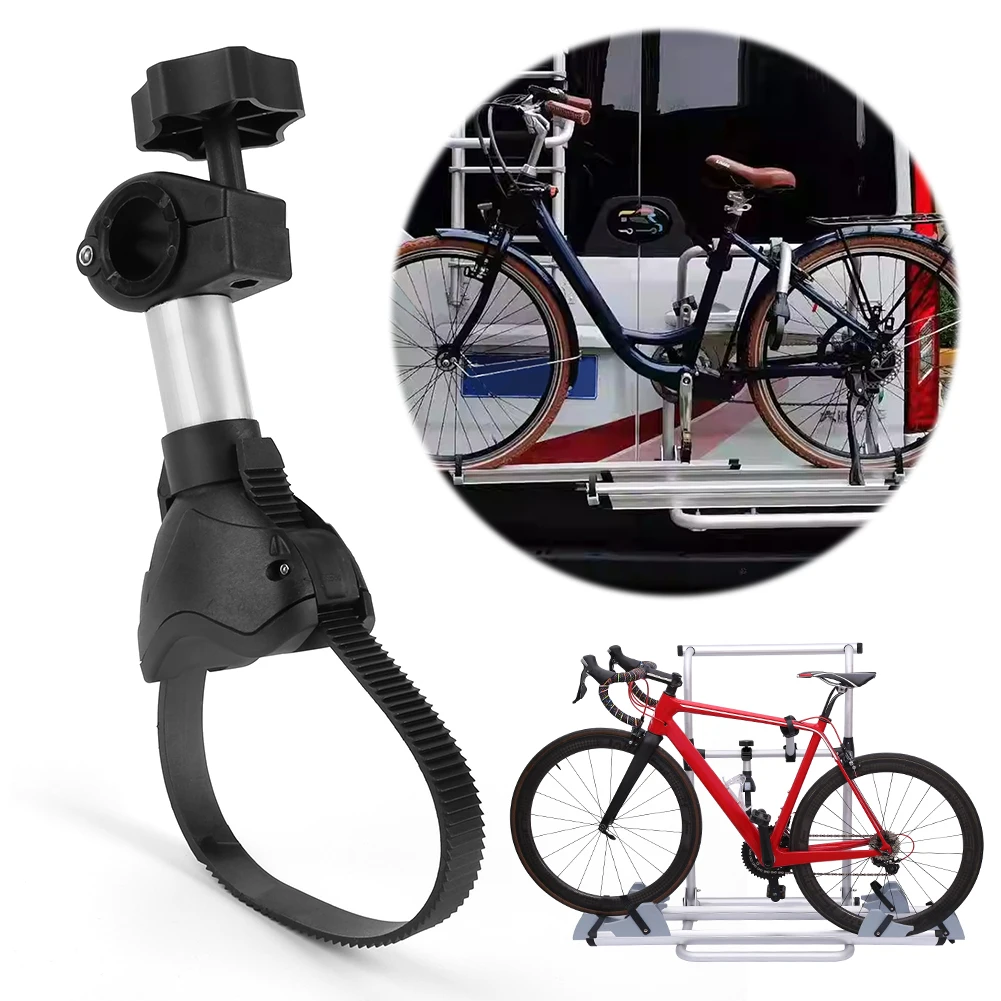 

1/2PCS Strap Frame Holder RV Parts Accessories Bike Carrier Bicycle Carry Rack for Carry Bike Clamp Cycle Rack Arm Safety ﻿