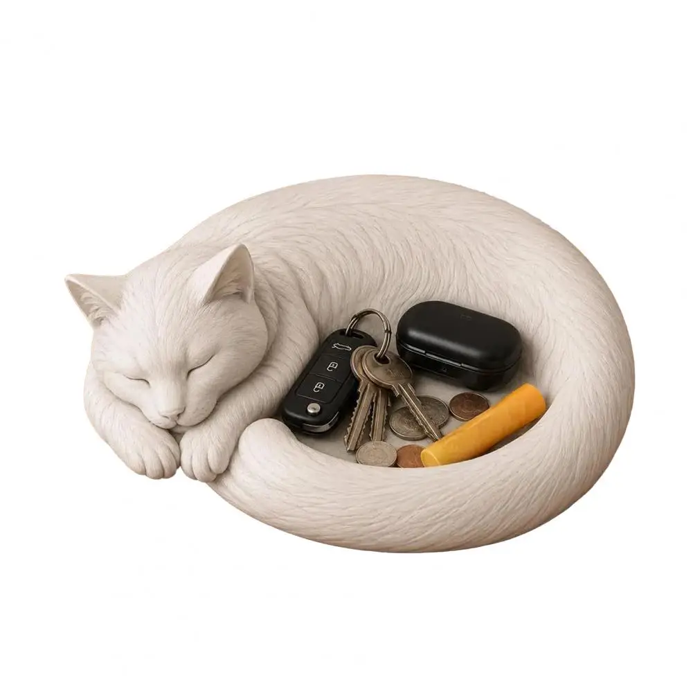 Storage Tray Catchall Bowl Organizer Tray Animal-shaped Storage Dish for Headphones Capacity Scratch-proof 3d Printed Holder
