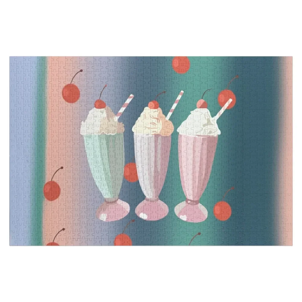 

Custom Milkshakes Jigsaw Puzzle Personalized Gift Married Personalised Jigsaw Puzzle