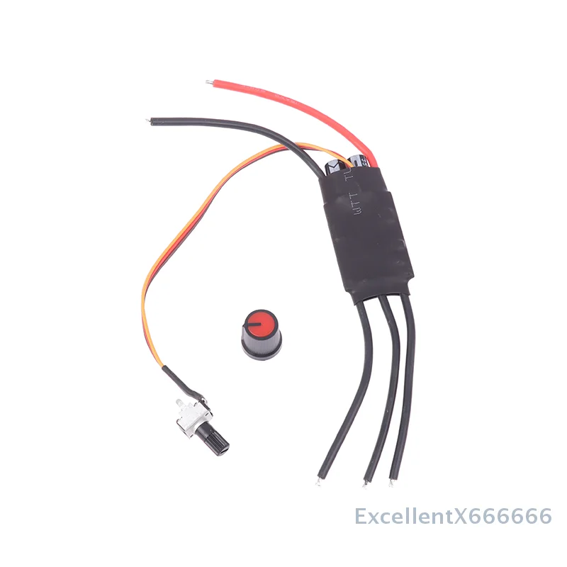 BLDC 3-Phase Brushless Motor Driver DC 6.5V-27V Hallless Speed Controller with Potentiometer - DC Motor Drive Board