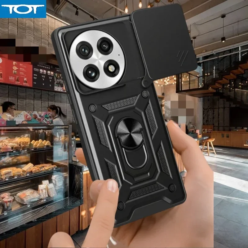 

OnePlus 13 5G чехол для объектива камеры, бронированный чехол для OnePlus 13 1 + 13 ONEPLUS 13 CPH2655 6,82 дюйма, автомобильный магнитный кольцевой держатель, чехол