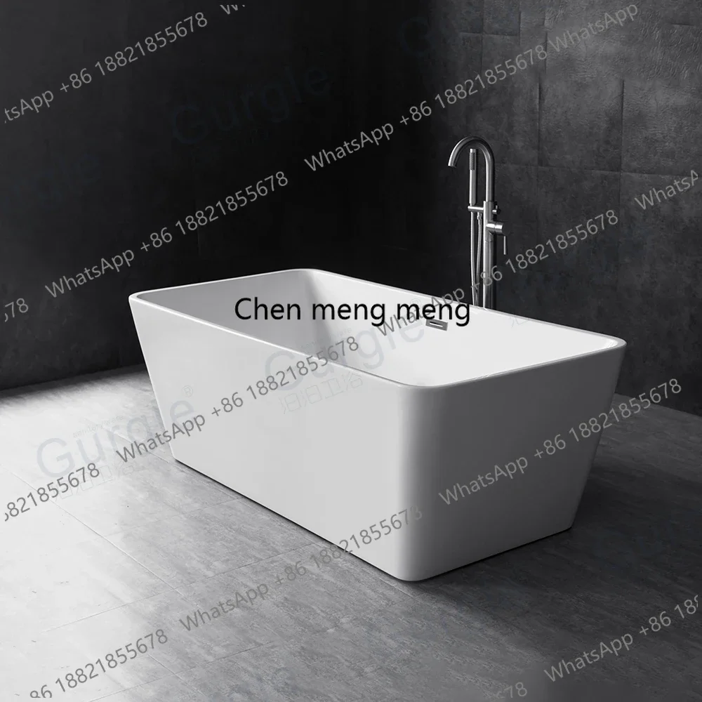 Hot Sale Soaking Bath Tub Freestanding 1 Person Acrylic Bathtub