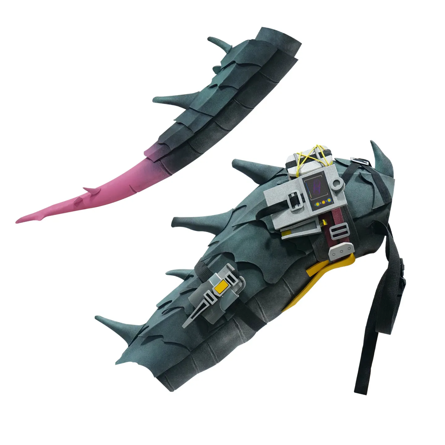 Anime Arknights Yvonne‌ Cosplay Handgun Prop Cartoon Appendage Pistol Handgun Shooting Iron Not Allowed To Fire Weaponry Props view 6