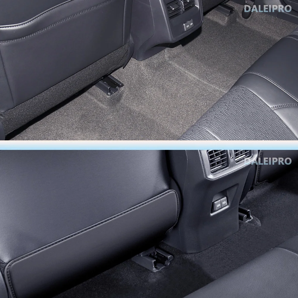 Car Seat Anti Kick Mat For Toyota Prius XW60 2023 2024 Car Seat Backs Protector Pad Microfiber Leather Protection Cover