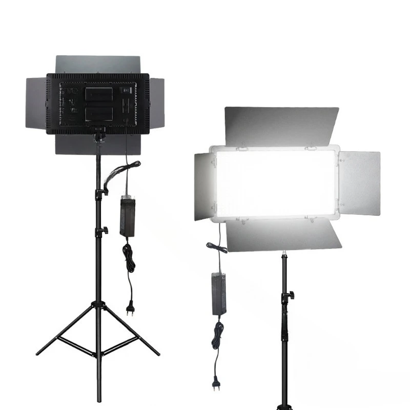 

LED680 flat light, live photography camera filling light convenient rechargeable 880rgb lighting light knob remote control