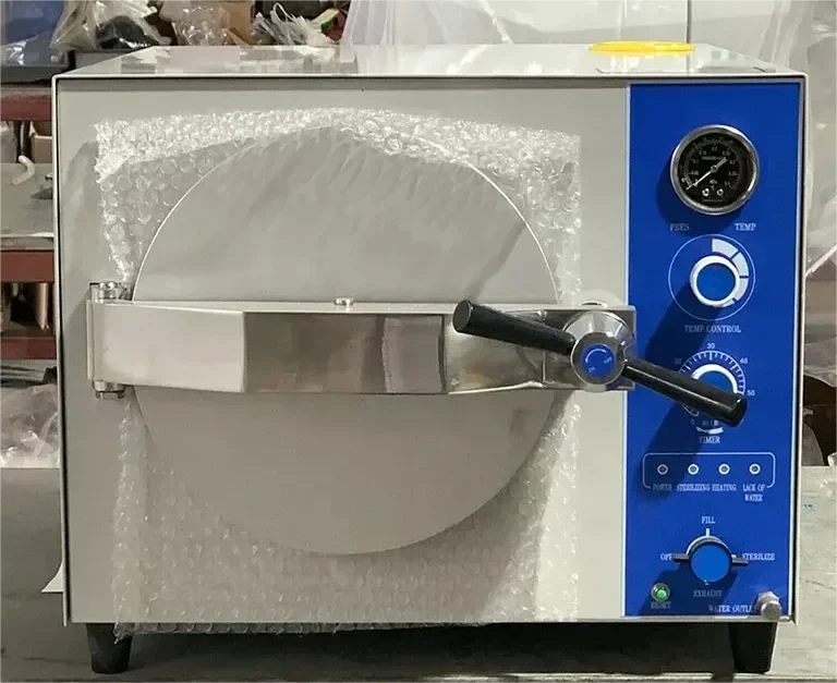 Compact and affordable 20/24l benchtop steam sterilizer for medical disinfection