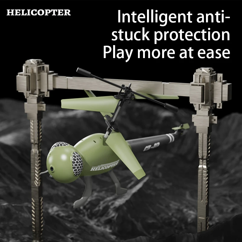 3.5CH 2.5CH RC Helicopter with Altitude Hold Obstacle avoidance Remote Controlled simulation Ants Toys for Boy Kid New Year Gift - Image 4