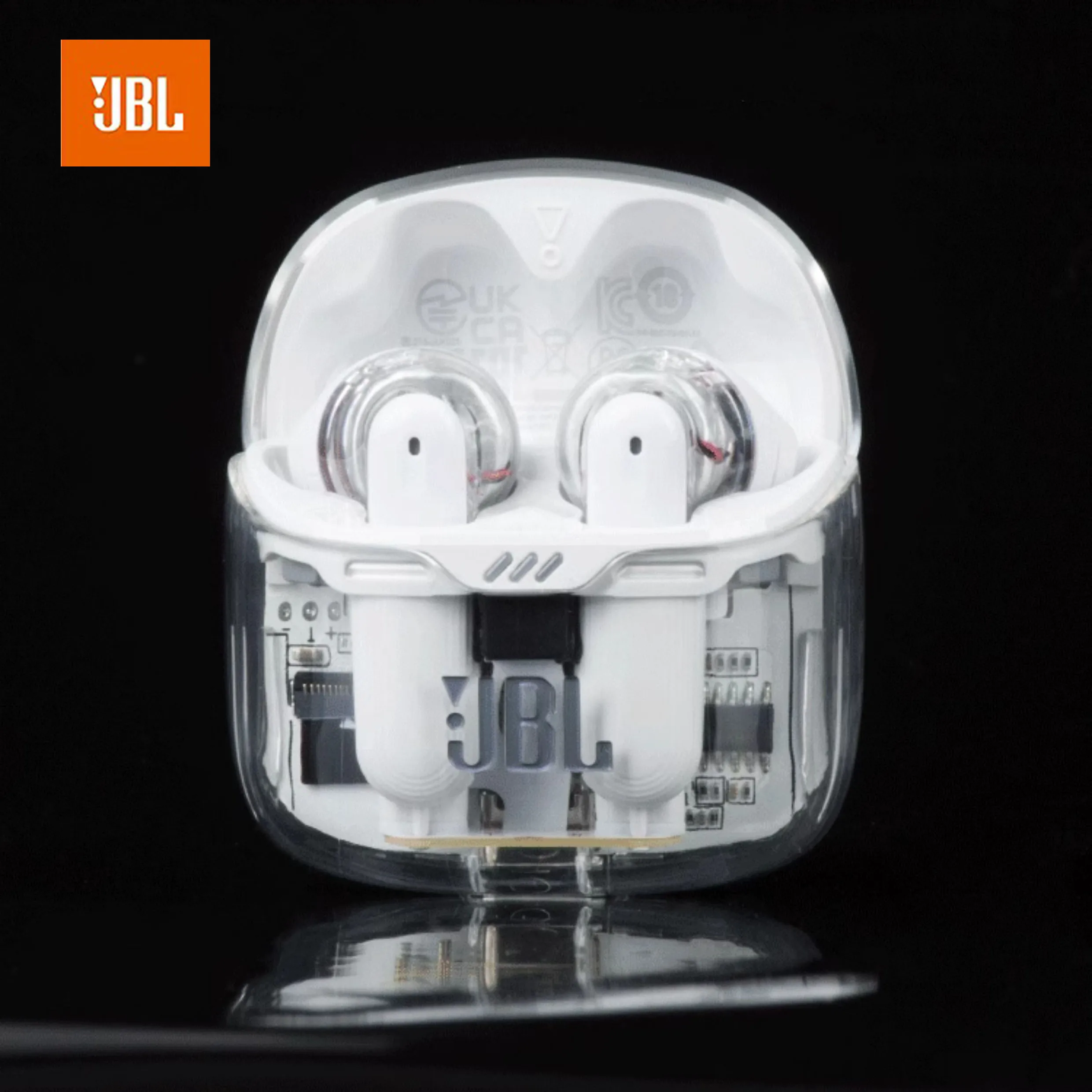 

Официально авторизованные беспроводные полувкладыши Bluetooth JBL Tune Flex, 6-уровневое регулируемое шумоподавление для спортивных звонков