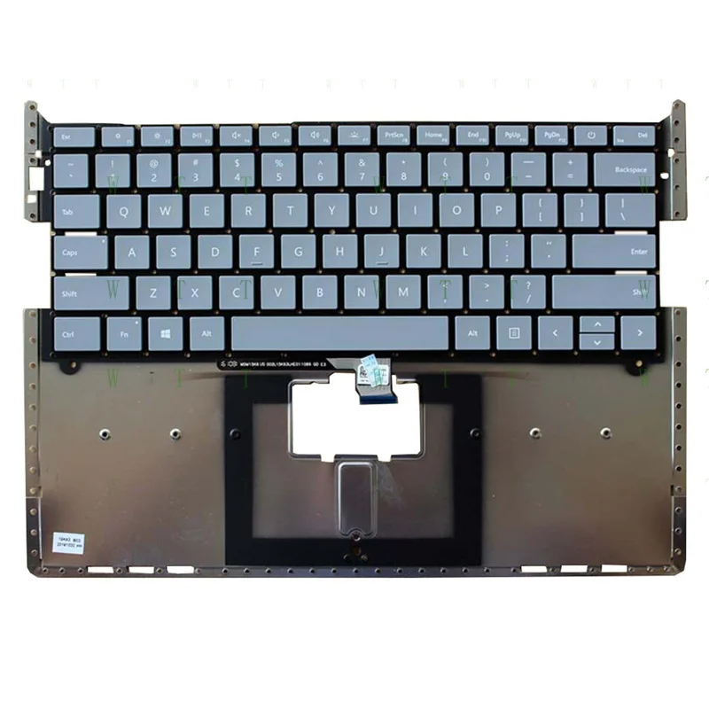 

MM US Keyboard for Microsoft Surface 1769 1782 US Gray Laptop