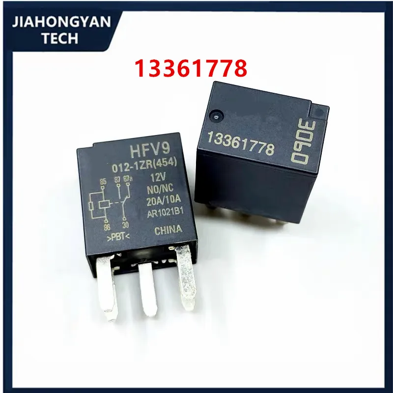 2PCS  5PCS Original 13361778 13361776 Automotive Relay 12V 4-pin