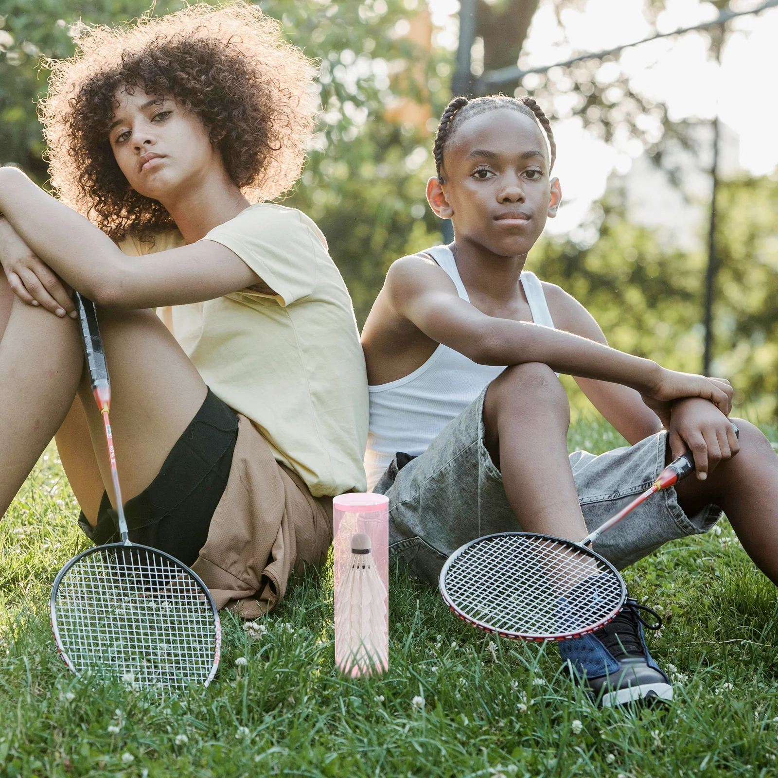 

Badminton Shuttlecock Storage Tube Transparent Large Capacity Dust Moisture Resistant Durable Plastic Sports Ball