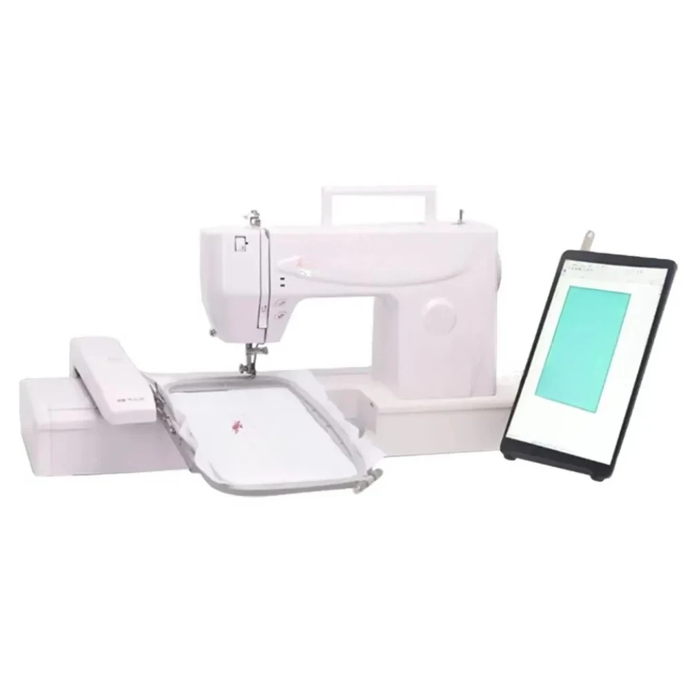 MRS300A High Speed Computerized Lucky Small 3d Home Held Electronic Household Embroidery Machine Production