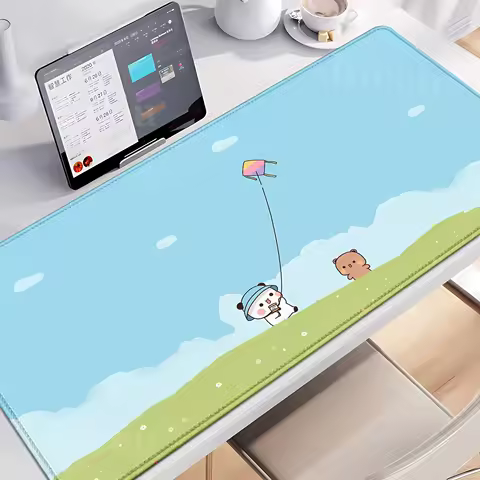 HD BUBU Y DUDU Cartoon Mousepad New Arrivals Large Gaming Mouse pad Gamer Mouse Pad Size For Keyboards Mat E-Sports Rug Computer