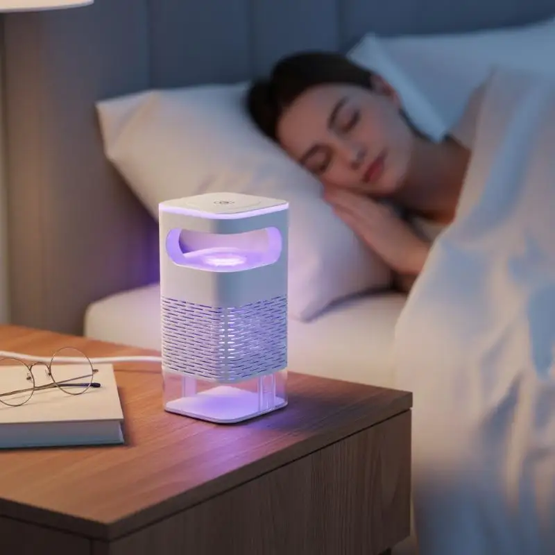 Bionic Mosquito Killer Lamp Physical Mosquito Trap Photocatalytic Attraction Technology For Home Office Industrial Pest Control