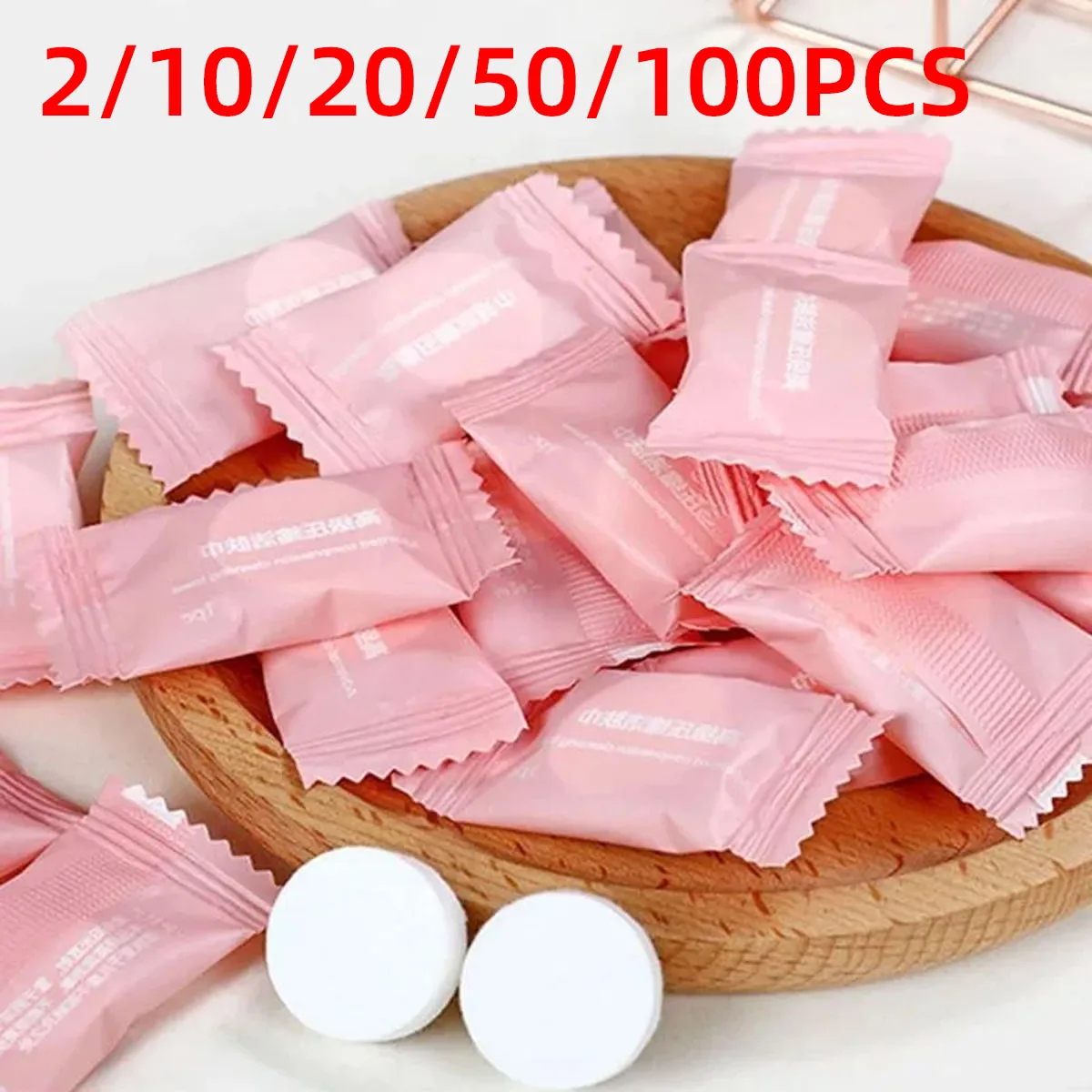 Convenient Instant Compressed Travel Towel Disposable Independent Packaging Non Fading Quick Drying Hygienic Facial Wet Wipe