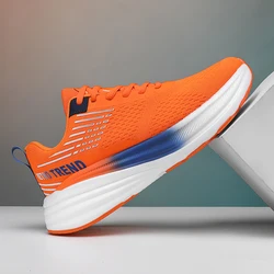 Sapatos de corrida de amortecimento para mulher conforto leve sapatos de corrida masculinos tendência da marca tênis de treinamento atlético sapatos esportivos