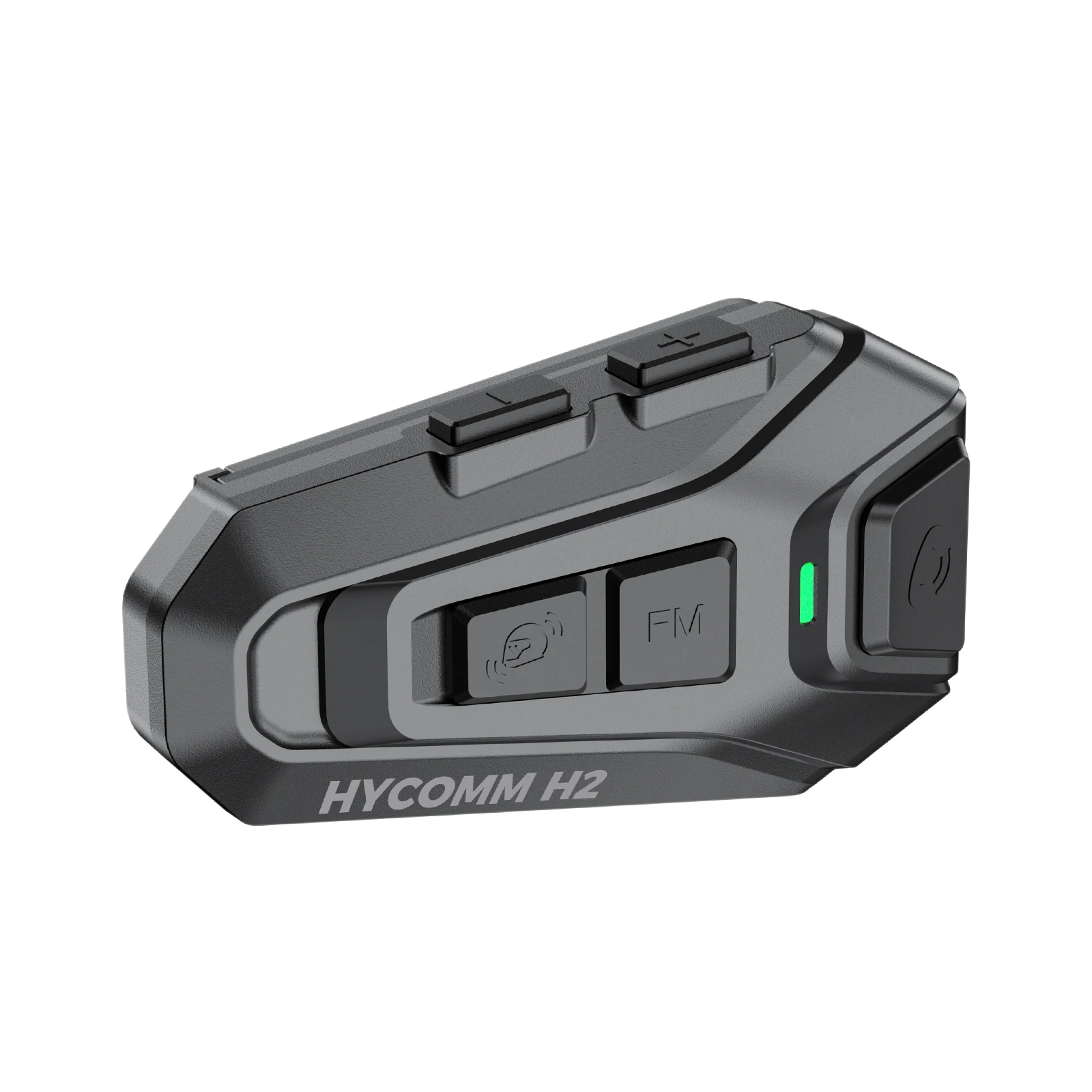 HYCOMM H2 Motorrad-Bluetooth-Headset, 2-Wege-Helm-Gegensprechanlage mit Ein-Klick-Verbindung, 35 Stunden Akkulaufzeit & IP67 wasserdicht, DSP CVC Geräuschunterdrückungslautsprecher, Sprachassistent,
