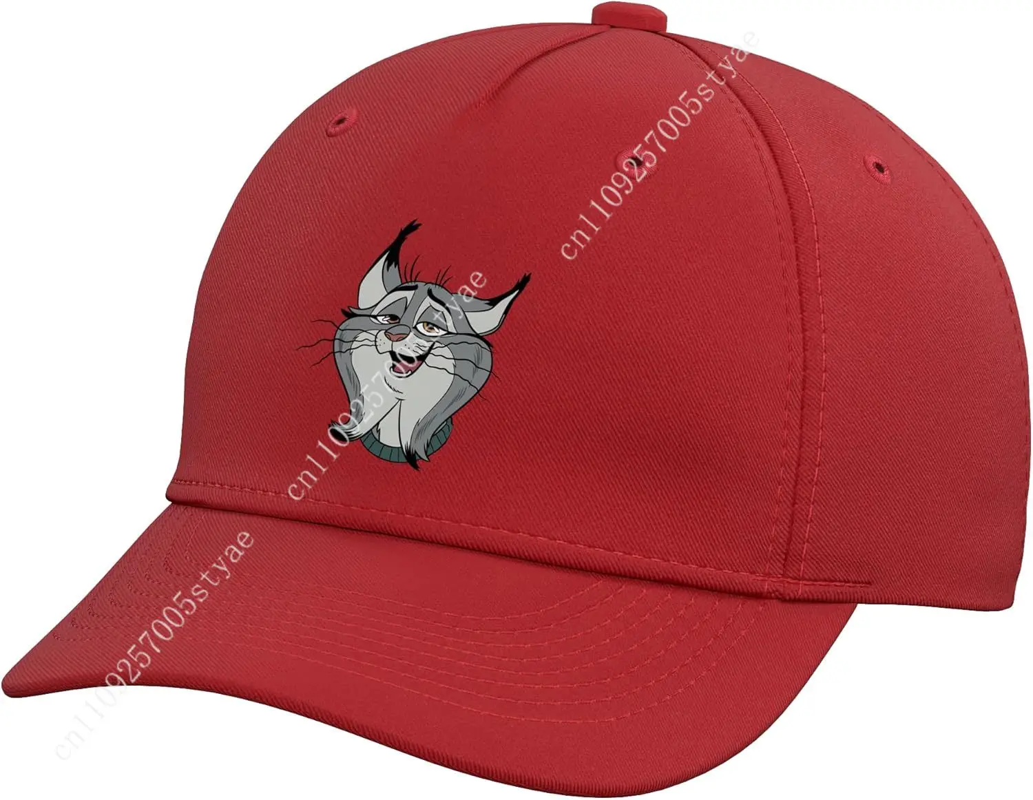 

Disney Zootopia 2 Pawbert Lynx Big Face Halloween Costume Adjustable Printed Baseball Printed Hat