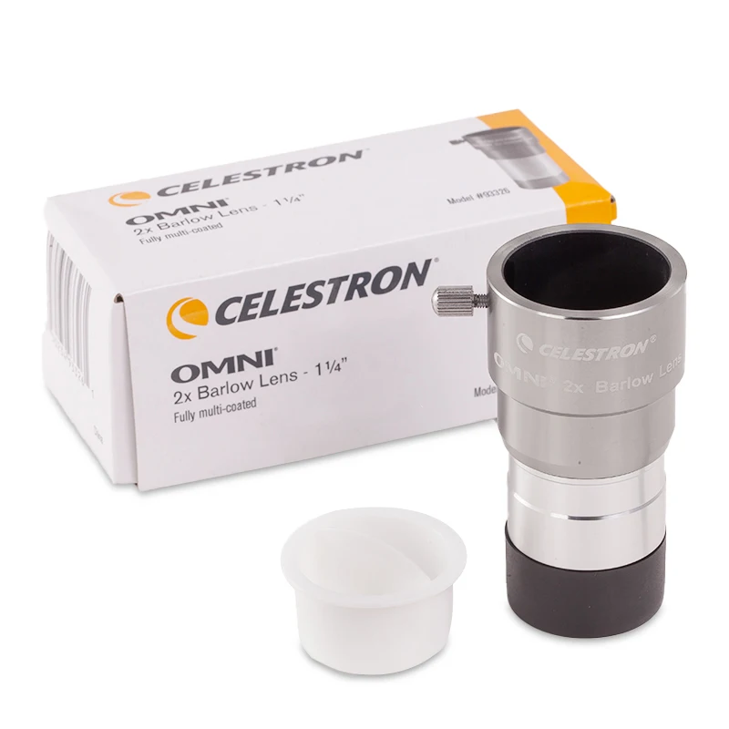 Celestron Omni 4mm 6mm 9mm 12mm 15mm 32mm 40mm en 2x oculair en Barlow-lens Volledig multi-gecoate metalen astronomietelescoop