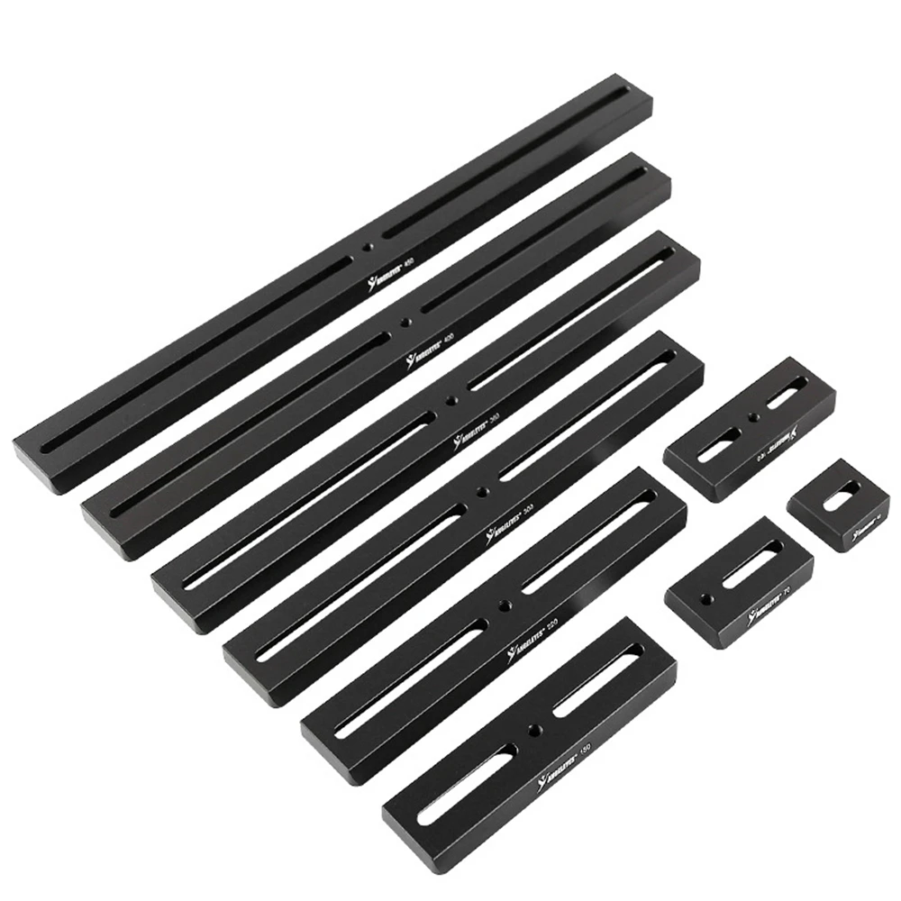 Black Dovetail Plate Bar Astronomical Telescope Accessories 40/70/100/150/220/300/360/400/450mm