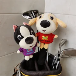 CUTE dog golf wood headcover great plush fw wood head cover 2 colors Drop shipping