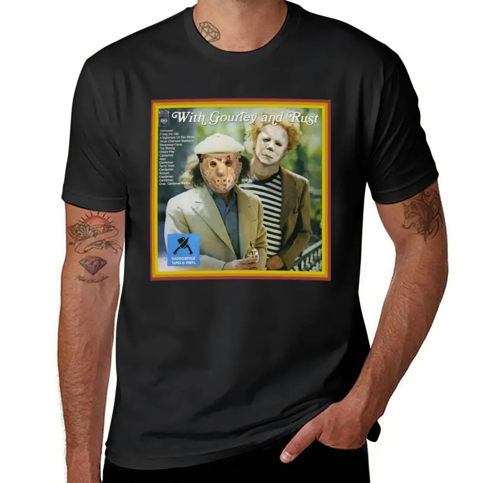 With Gourley And Rust T-Shirt anime stuff oversized t shirt sublime plus size tops plain t shirts men