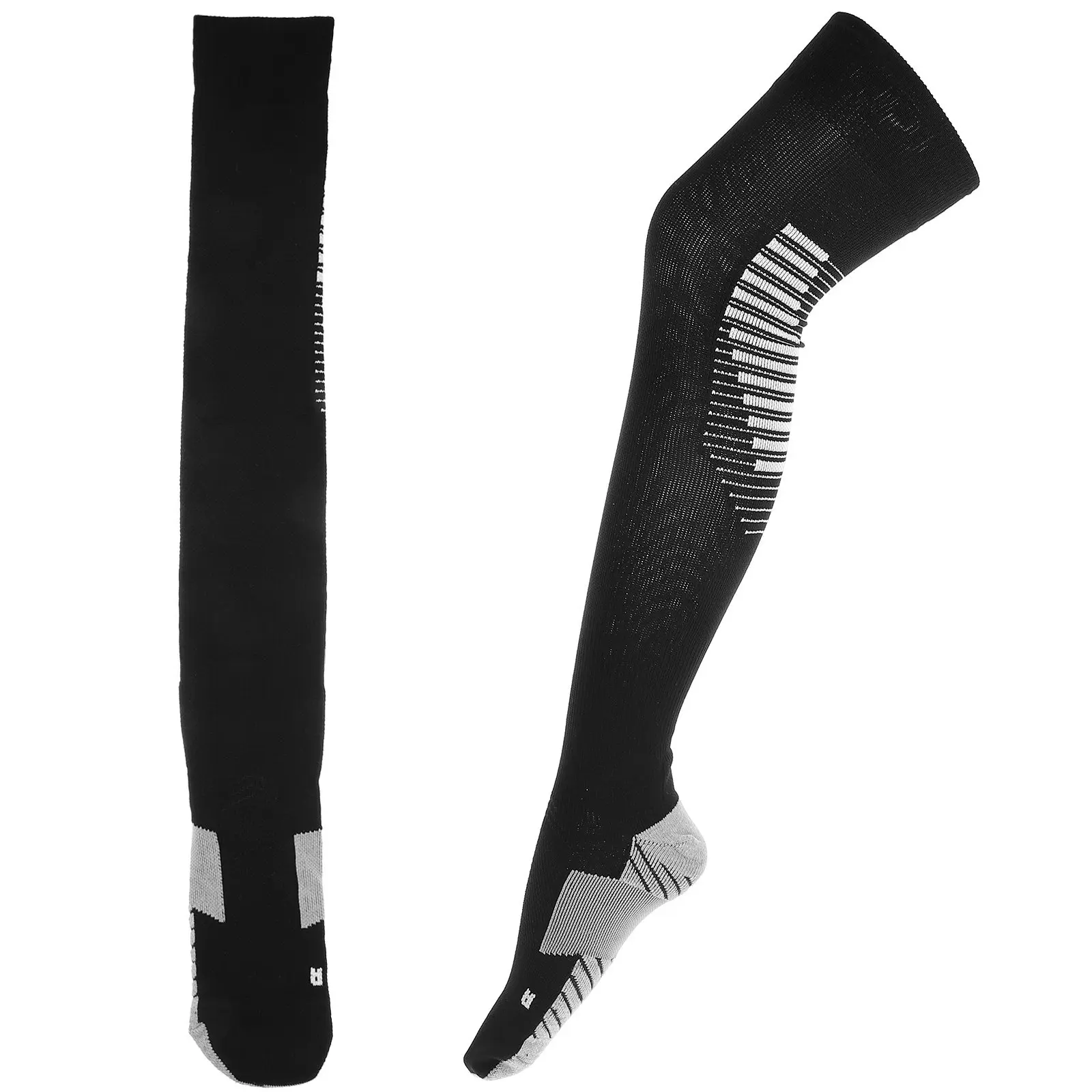 

1Pair High-Quality Cotton Ski Socks Ergonomic Fit Breathable Lightweight Warm Thicken Sole for Skiing Snowboard Hiking Climbing