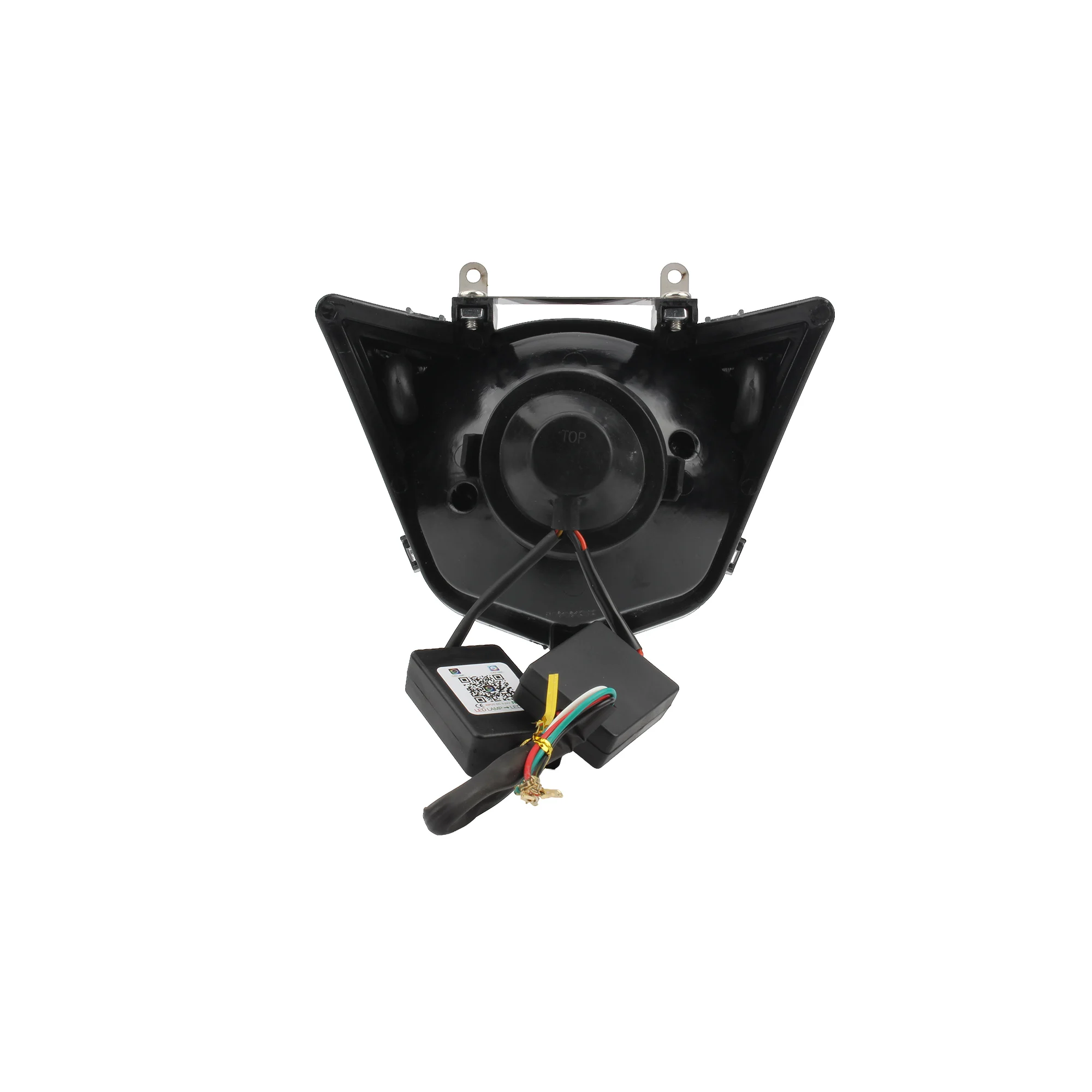 المصابيح الأمامية LED للدراجات النارية عيون الملاك أضواء ملونة كشافات لياماها WR 125 X/R 2009-2016