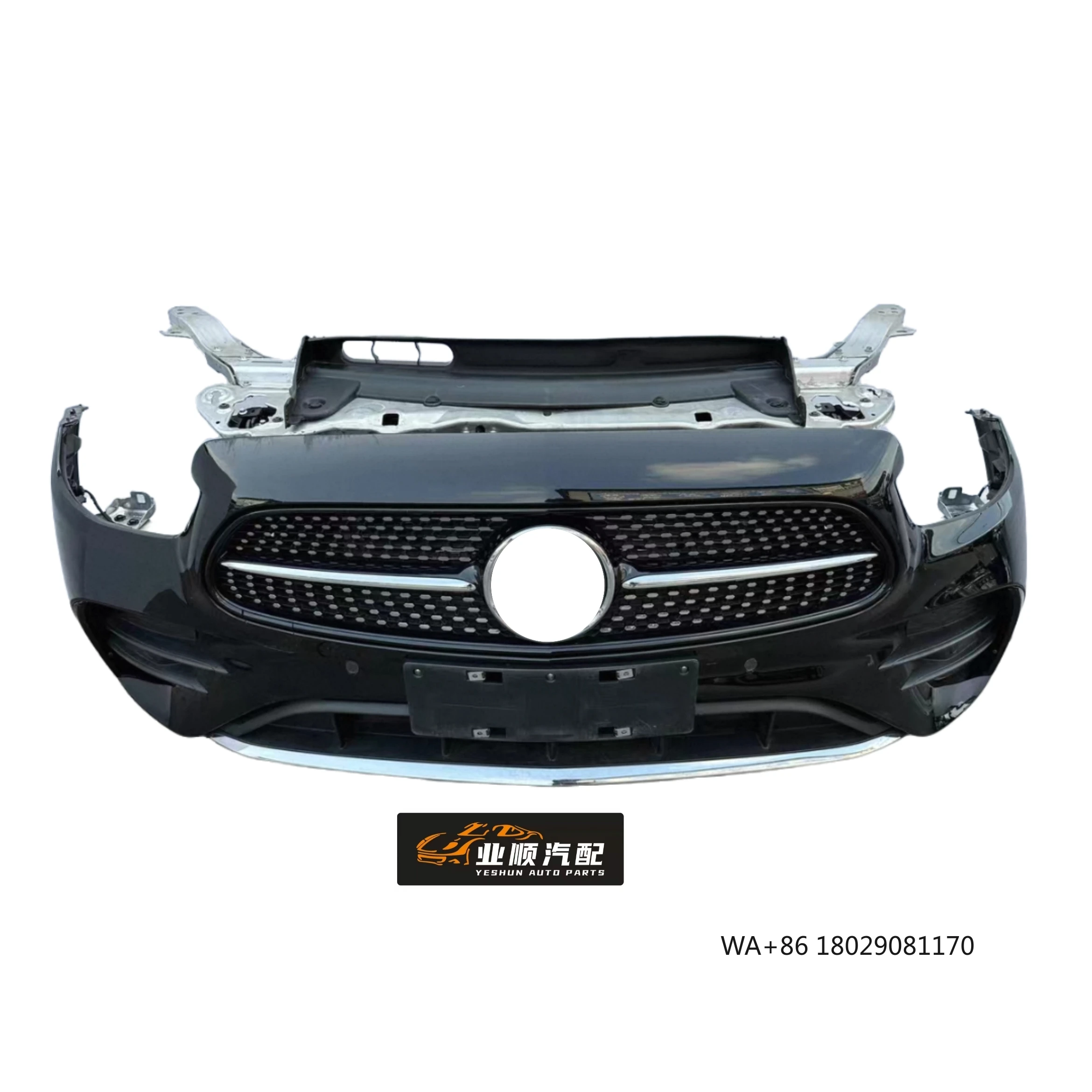 

Подходит для переднего бампера E-класса W213 с решеткой радиатора, замена и модернизация бампера.