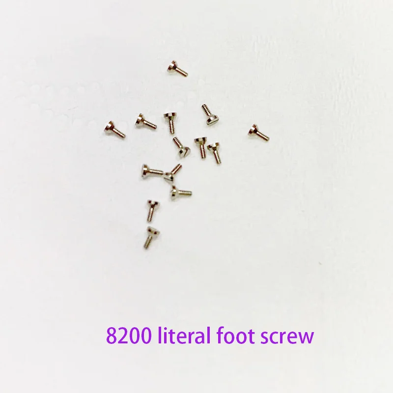 Lock face foot screws are brand new and original, suitable for Citizen 8200 movement accessories