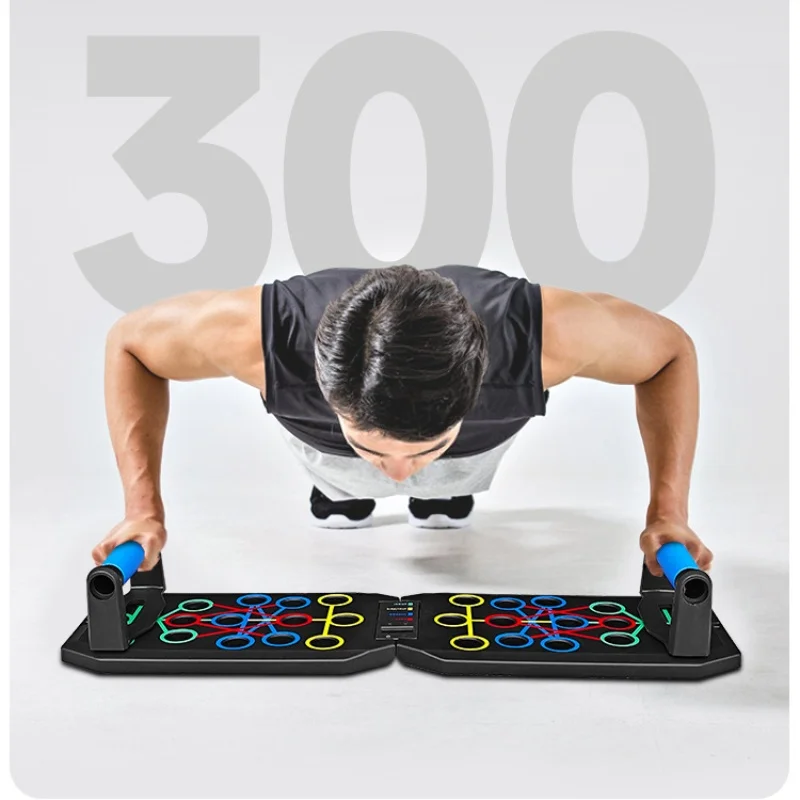 Portable Multi-Function Push-Up Board Set Foldable Push-Up Board 28 Mode Home Muscle Fitness Training Equipment