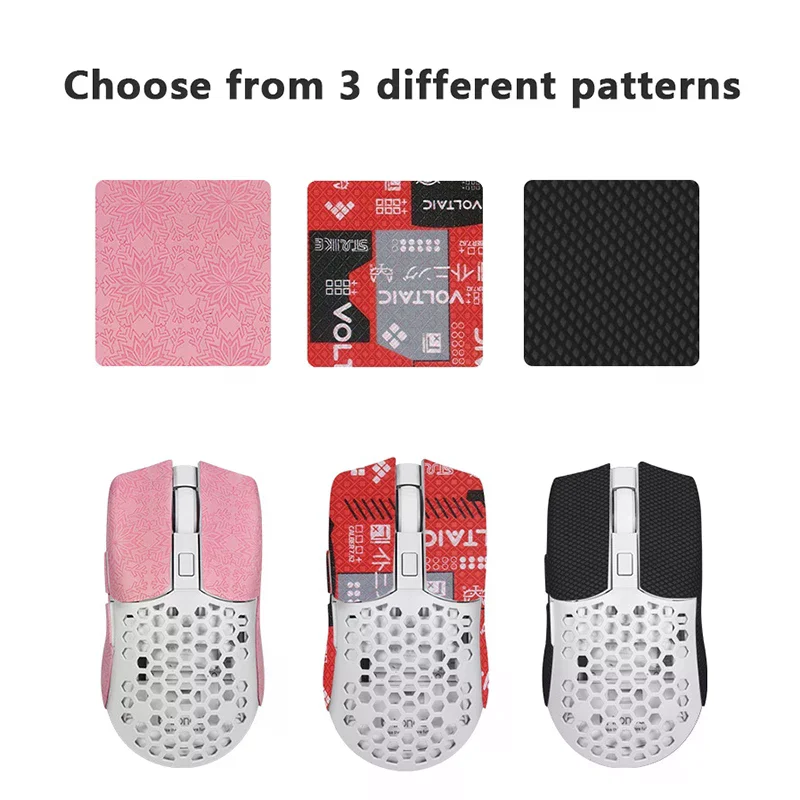 

15×11cm DIY Anti-Slip Sweat-Proof Wear-Resistant Mouse Grip Tape Universal Gaming Mouse Sticker for PC Laptop Wireless Mouse
