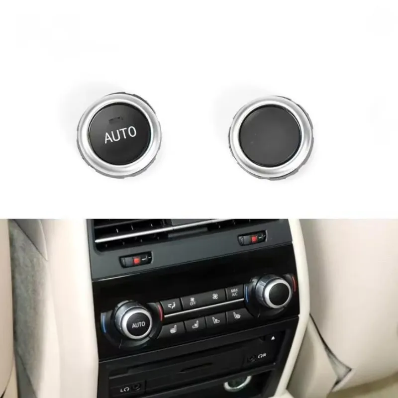 For BMW F10 F07 F02 Air Conditioner A/C Rotation Climate Control Knob Button With AUTO Words For BMW 5 6 7 Series 61319393931