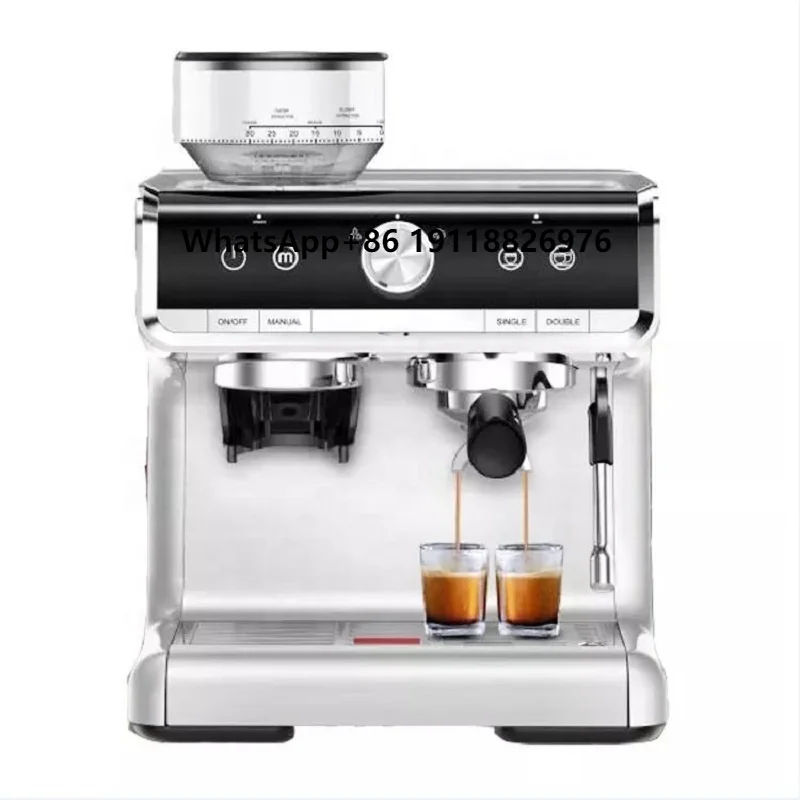 

Automatic Commercial Coffee Maker Barista Espresso Coffee Machine Stainless Steel 304 2.8L 1450,1450 for Sale Professional China