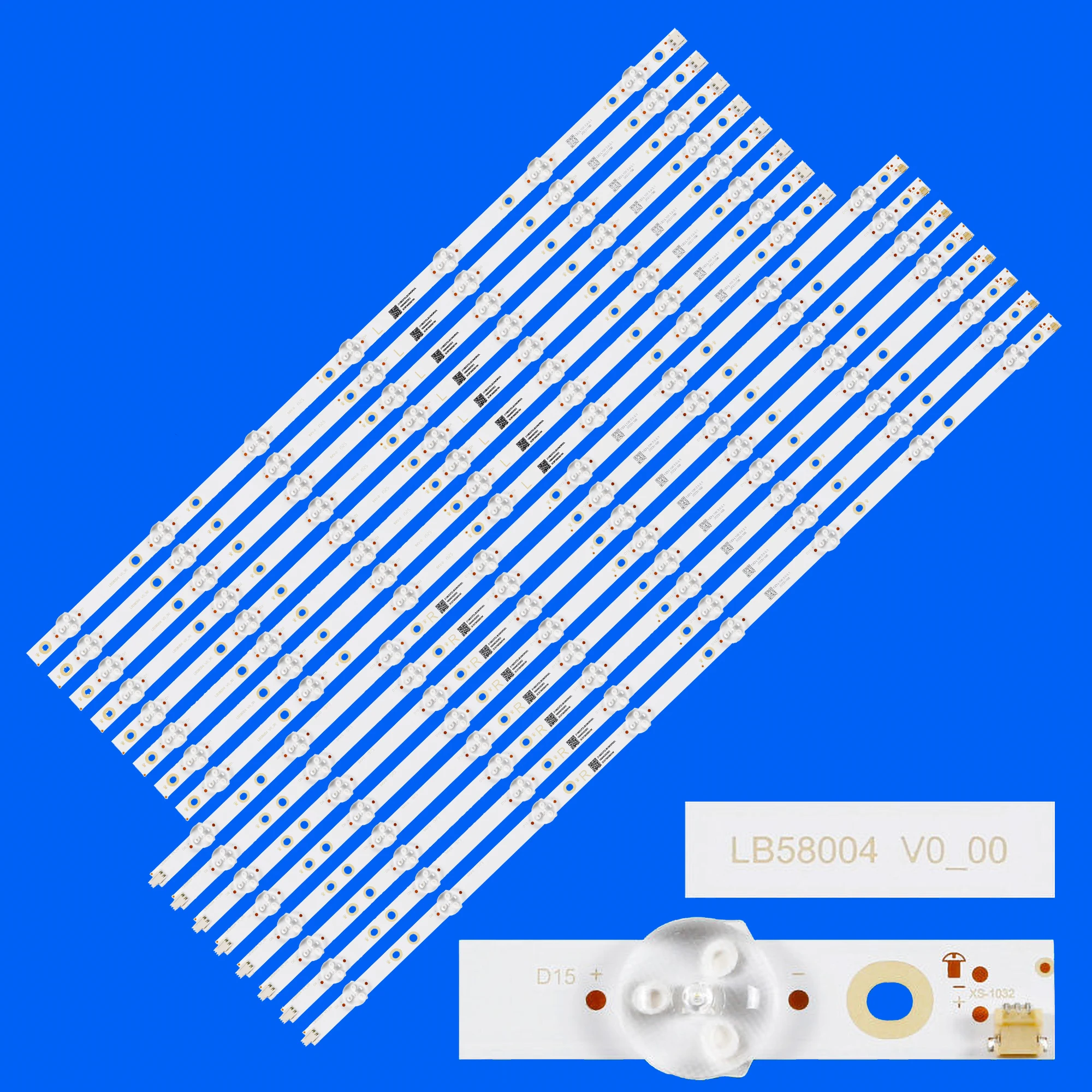 

Светодиодная лента подсветки для 58PUS8555/12 58PUS9005 58PUS7354/12 LB58004 V0_00 TPT580B5-U2T01D REVS01D LB58009 V0_00 LB58009 V1_00